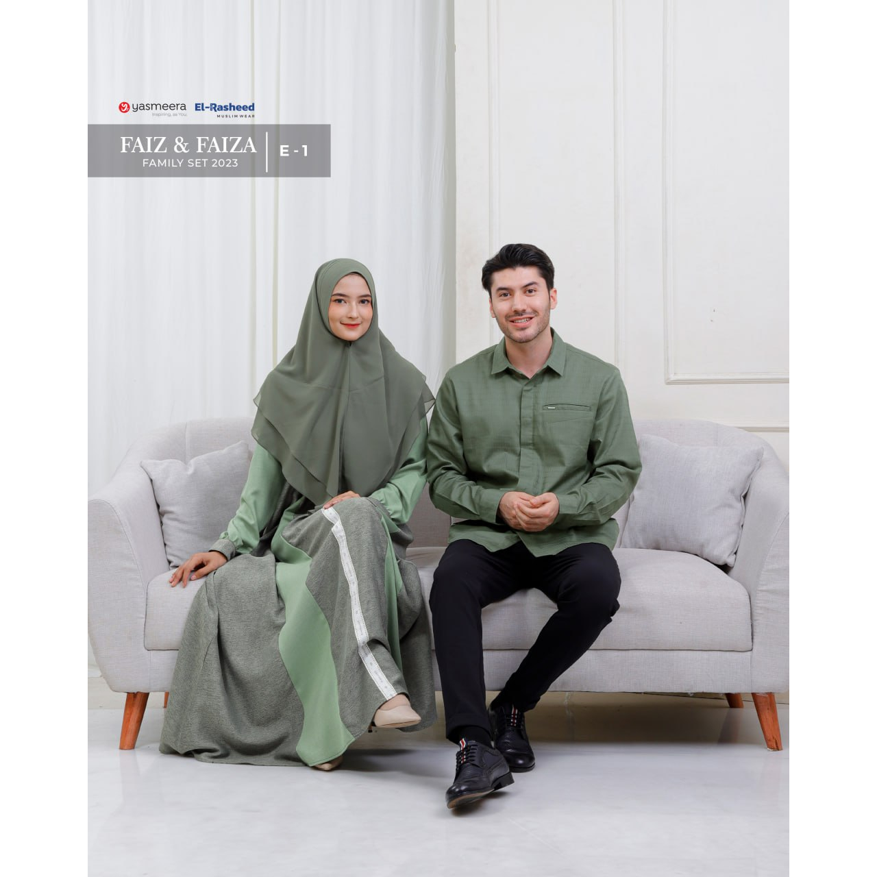 YASMEERA FAIZA DRESS | YASMEERA GAMIS FAIZA | YASMEERA FAMILY SET | FAIZA GAMIS MOM | BUSANA MUSLIM