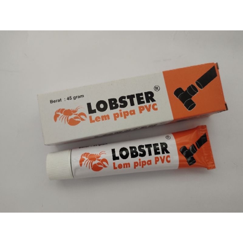Lem Pipa PVC - Lem Paralon PVC - Lem Lobster