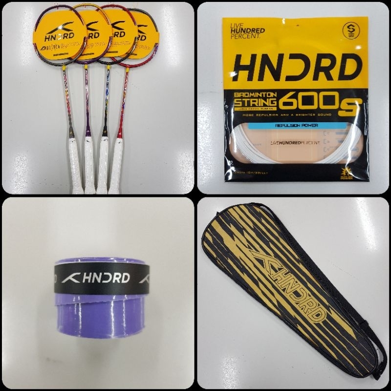 Raket racket reket badminton bulutangkis Hundred hndrd primearmour 800 original