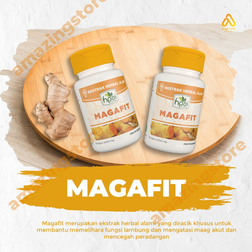 Magafit Hni Hpai mengatasi asam lambung