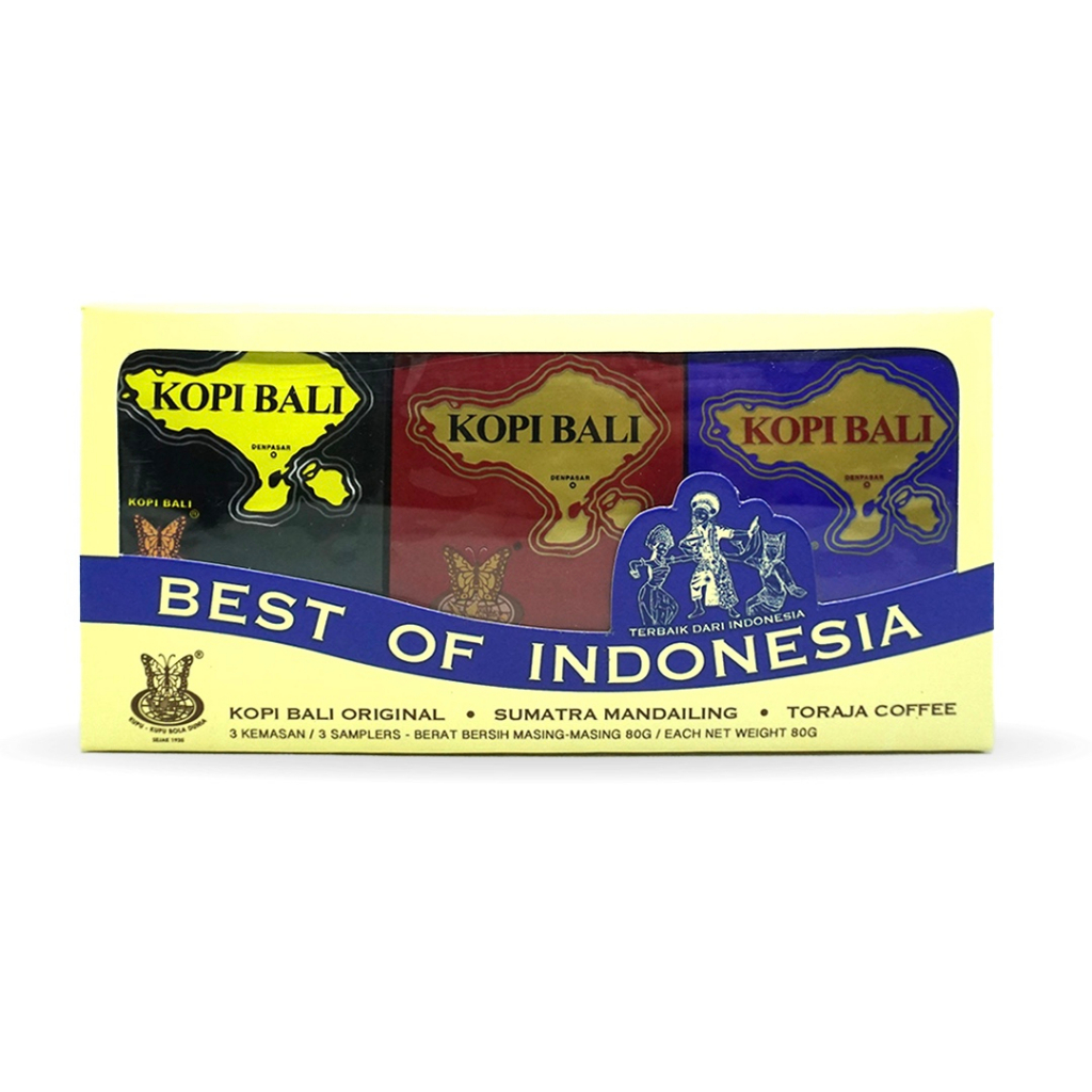 BALICIHUI Kopi BEST OF INDONESIA Kopi Bali Kupu Kupu Bola Dunia