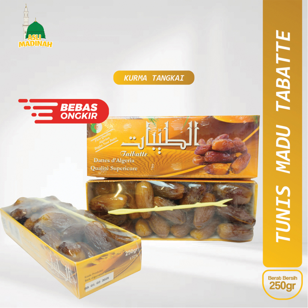 

KURMA TUNIS MADU TAIBATTE | 250GR