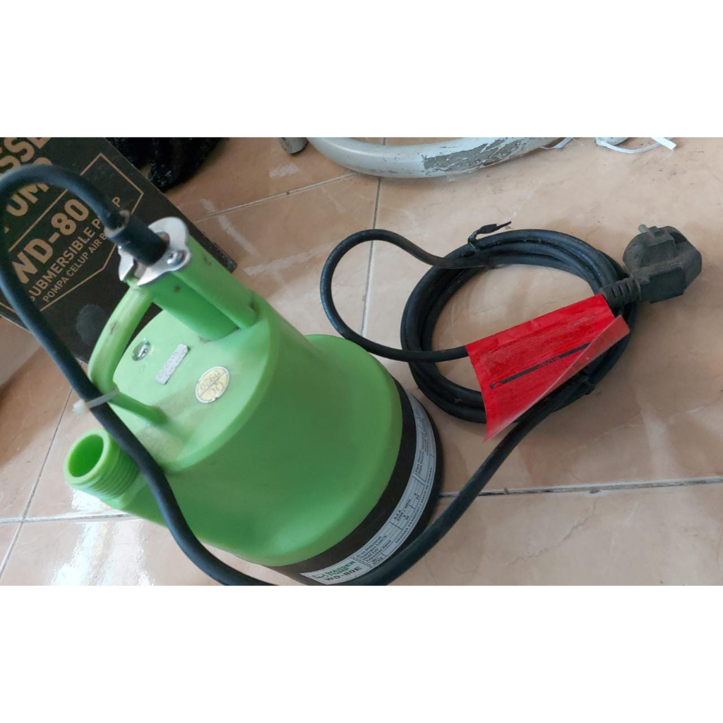 POMPA CELUP AIR BERSIH WD-80E WASHER