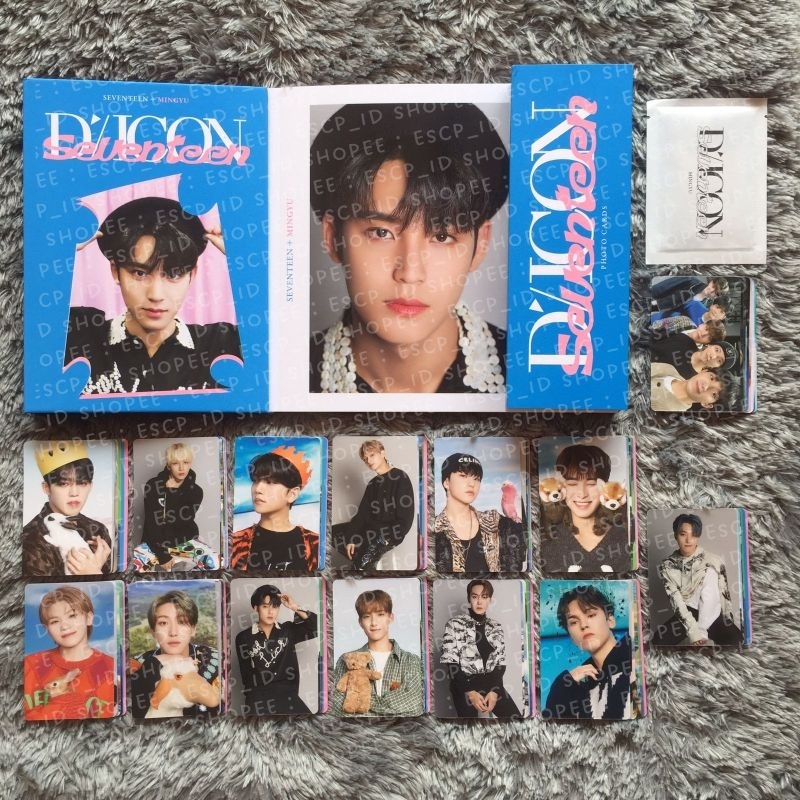 READY Sharing : Dicon D'festa SEVENTEEN - Mini Edition 102 Photocard | D'icon Dfesta Mingyu Vernon D