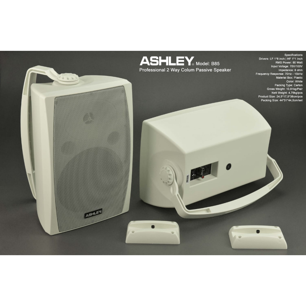 Speaker Pasif Ashley B85 Original Ashley 8 Inch