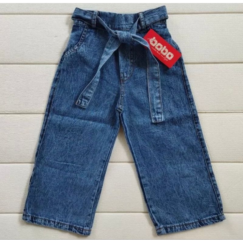 CELANA KULOT JEANS ANAK USIA 3 - 7 TAHUN