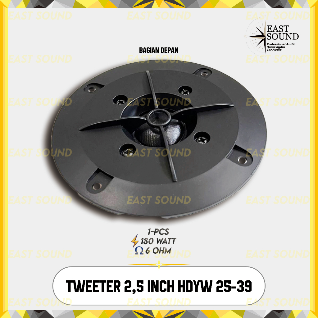 TWEETER 2,5 INCH HDYW 25-39