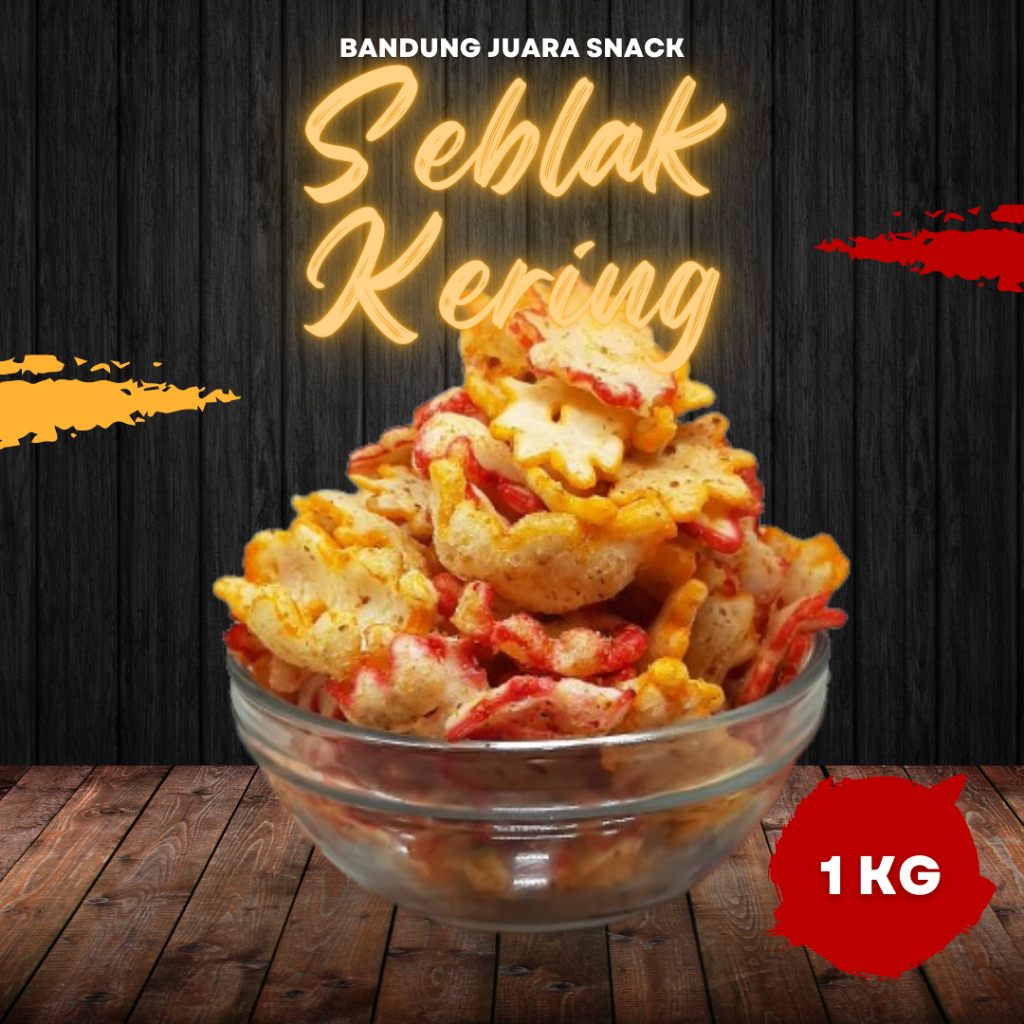 

kerupuk seblak kering pedas daun jeruk 250 gr - 1 kg