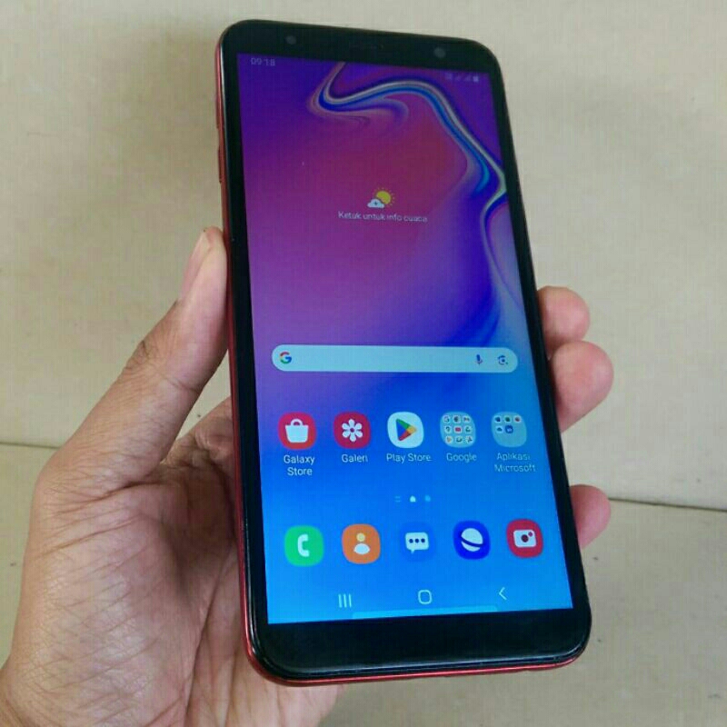 Ada Minus Samsung Galaxy J6 Plus 2018 RAM 3GB Internal 32GB Dual SIM LTE FingerPrint Bekas SEIN