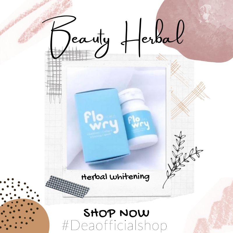 FLOWRY WHITENING CAPSUL//PEMUTIH BADAN