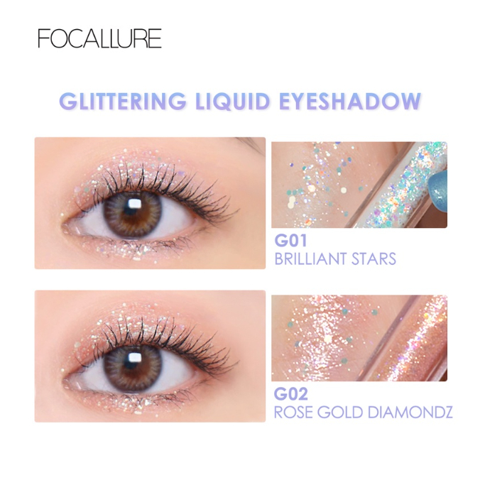 Focallure Starlight Liquid Eyeshadow Shimmer Eye makeup