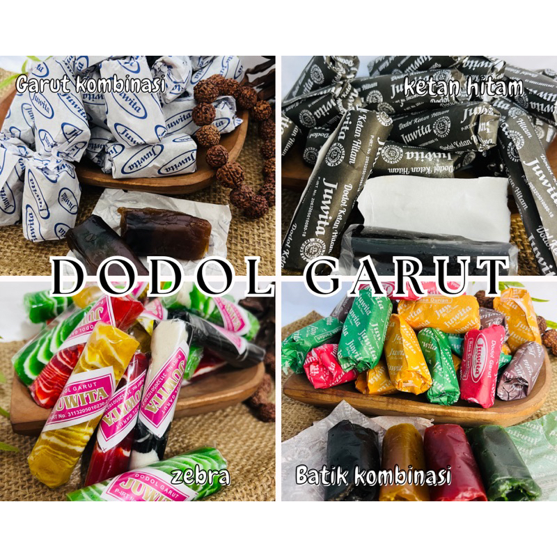 TERMURAH DODOL GARUT 500 GRAM / DODOL KETAN HITAM / DODOL ZEBRA / WAJIT CILILIN