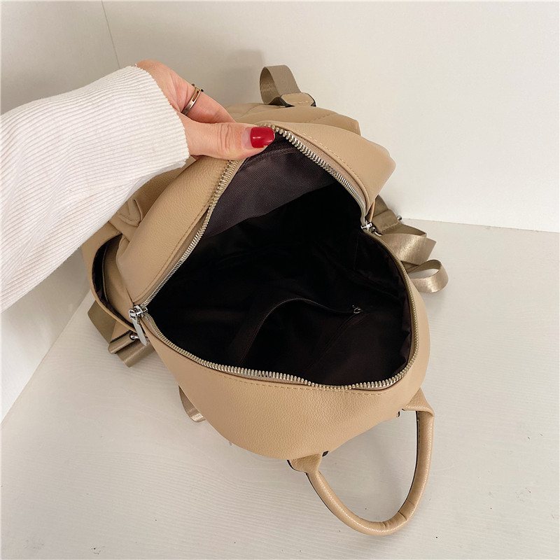 BJ32189 - BLACK/KHAKI/PINK/WHITE - TAS RANSEL JINJING HANDBAG SLEMPANG WANITA FASHION KOREA CHINA IMPORT MODIS ELEGAN TERMURAH TERLARIS TERBARU BAGSTORE JAKARTA TAS BATAM LT2189