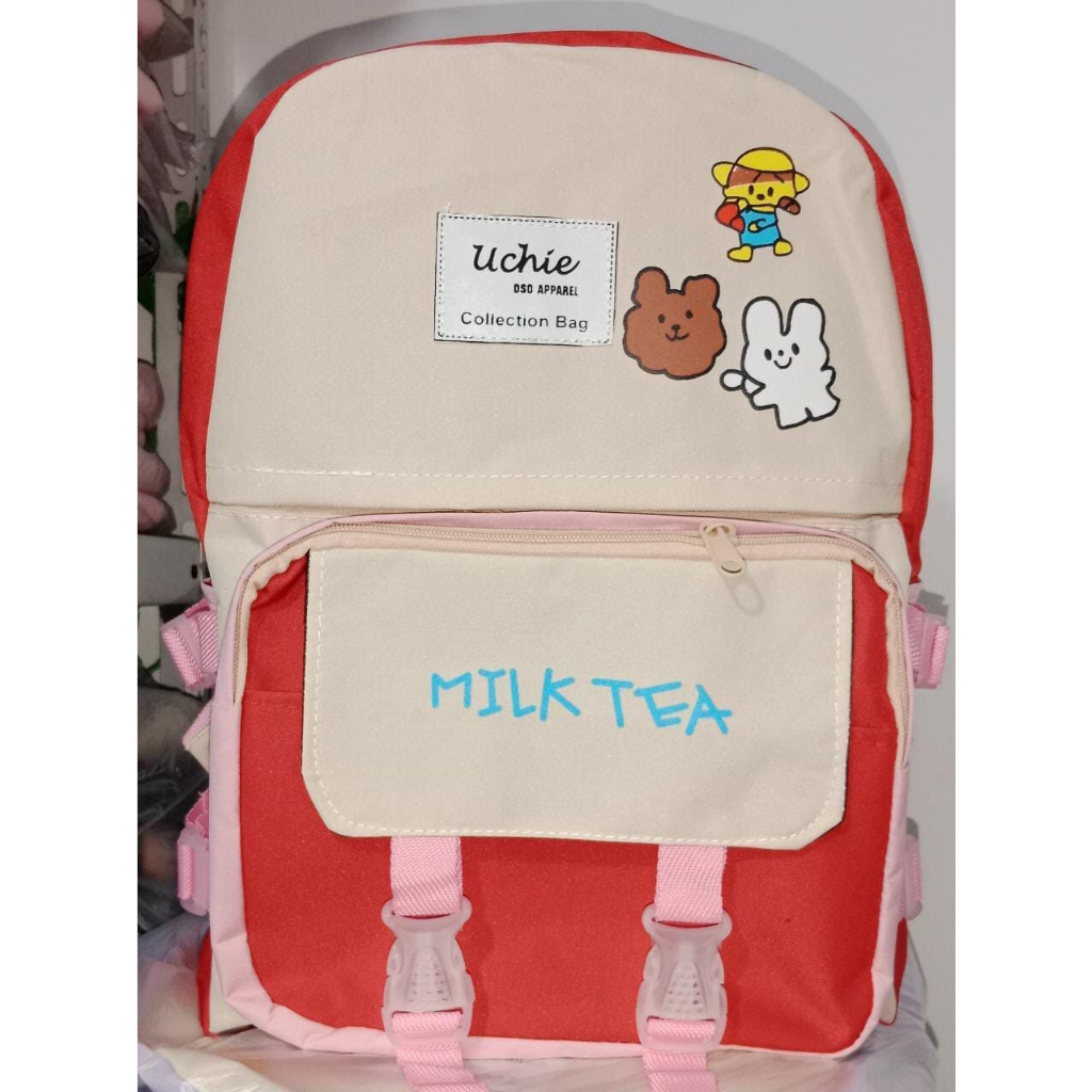 Tas Ransel Sekolah Anak Perempuan Tas Sekolah Anak Model Korea Import Tas Ransel Wanita Backpack Korean Fashion Tas Ransel Sekolah Anak Perempuan Tas Sekolah Anak Anti Air Model Korea Import Tebal