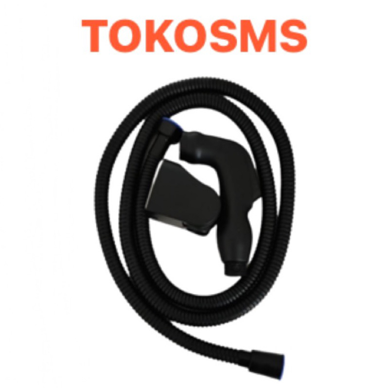 Toilet shower BLACK jet shower HITAM sower cebok jet washer