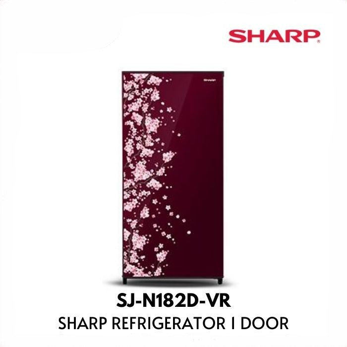 Kulkas Sharp 1 Pintu 166 liter SJ-N182D-VR