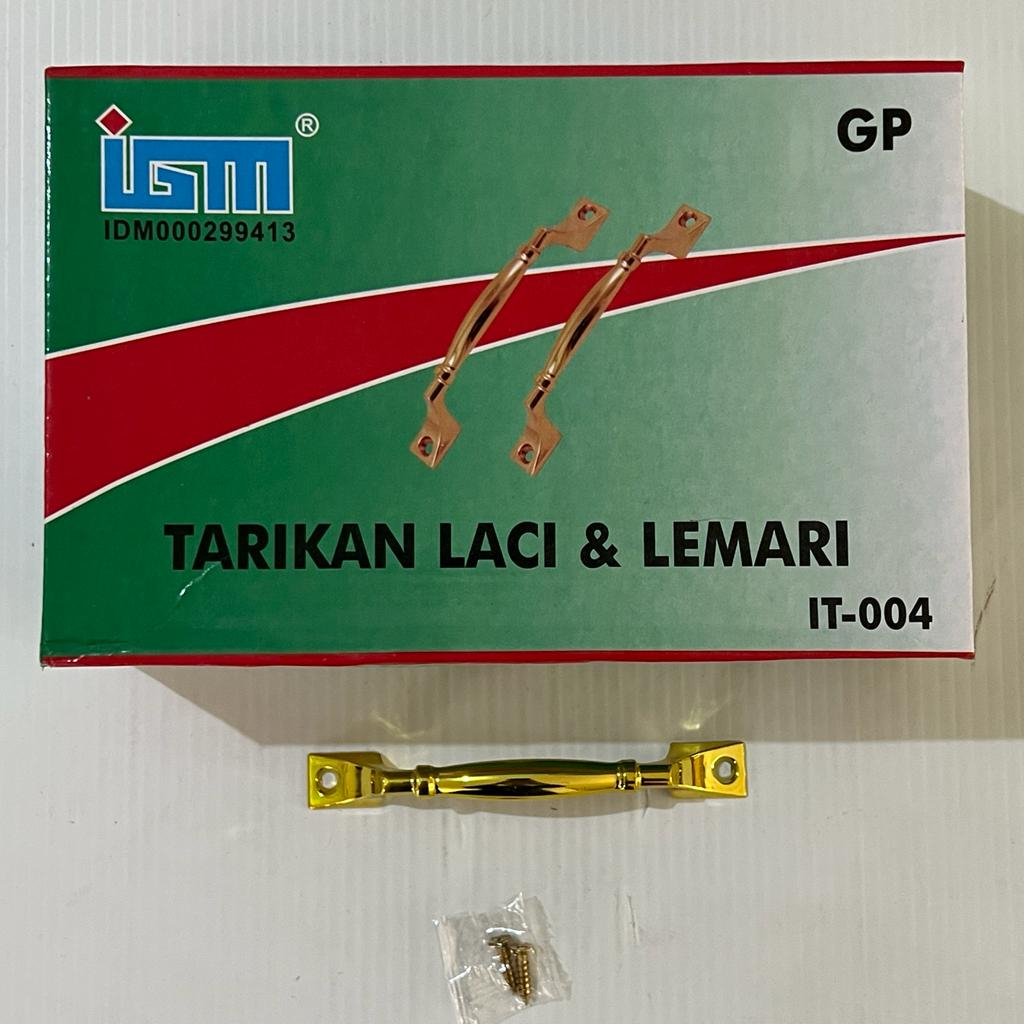 [48PCS] Tarikan Gagang Laci Lemari Bintik Polos Kuning GP / Putih CP IGM