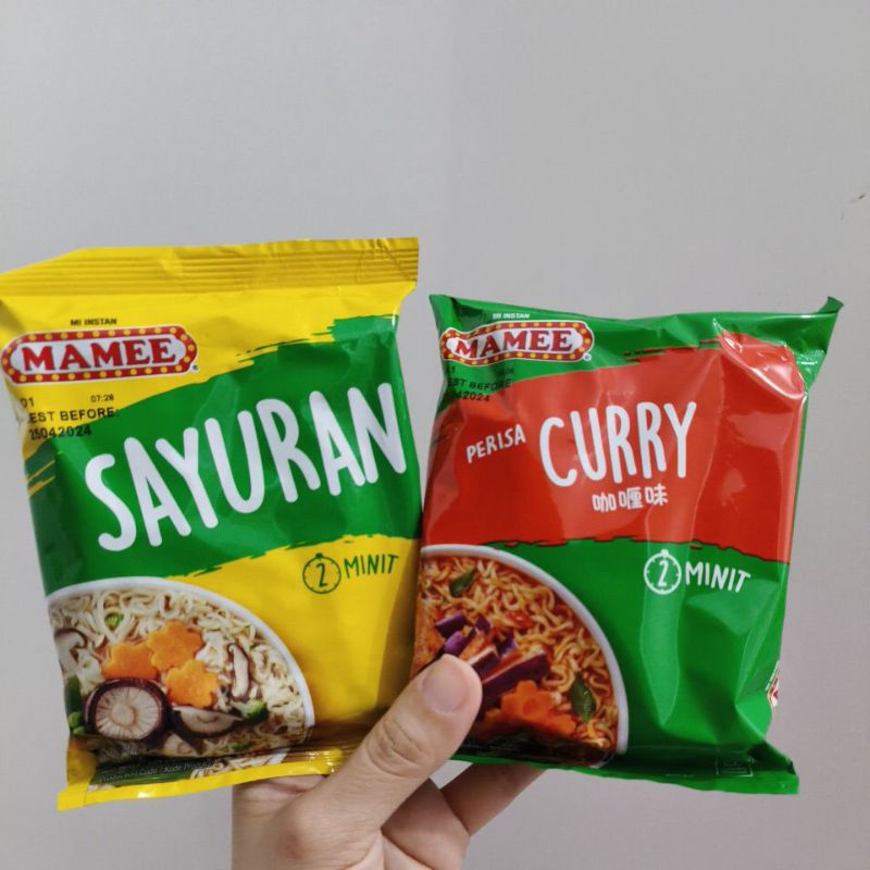 

Mamee Mie Vegetarian Rasa Sayuran dan Curry