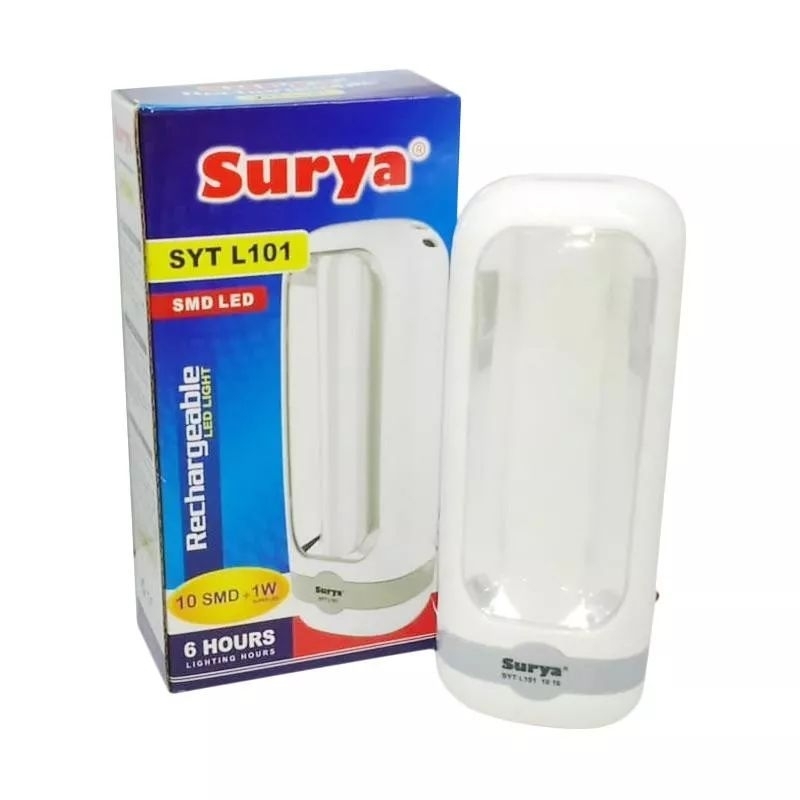 US386 Senter / Lampu Darurat Surya SYT L101 Emergency Lamp LED 10 SMD Putih Darurat By Toko Haji Usman