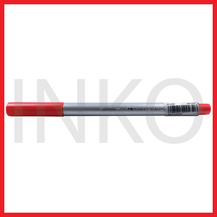 

FABER CASTELL FINELINER CLIP CAP DARK PINK INK 1PCS