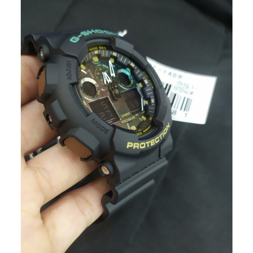 Jam Tangan Pria Casio G-Shock GA-100RC-1ADR Original