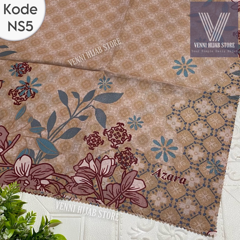 GLOWING PRINT LC ORI UMAMA SCARF