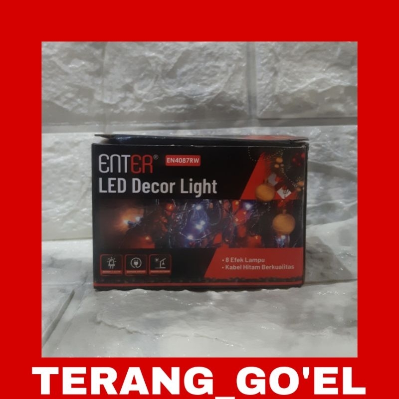 LAMPU TUMBRLER/LAMPU NATAL/LAMPU WARNA-WARNI/LAMPU HIAS DEKORASI