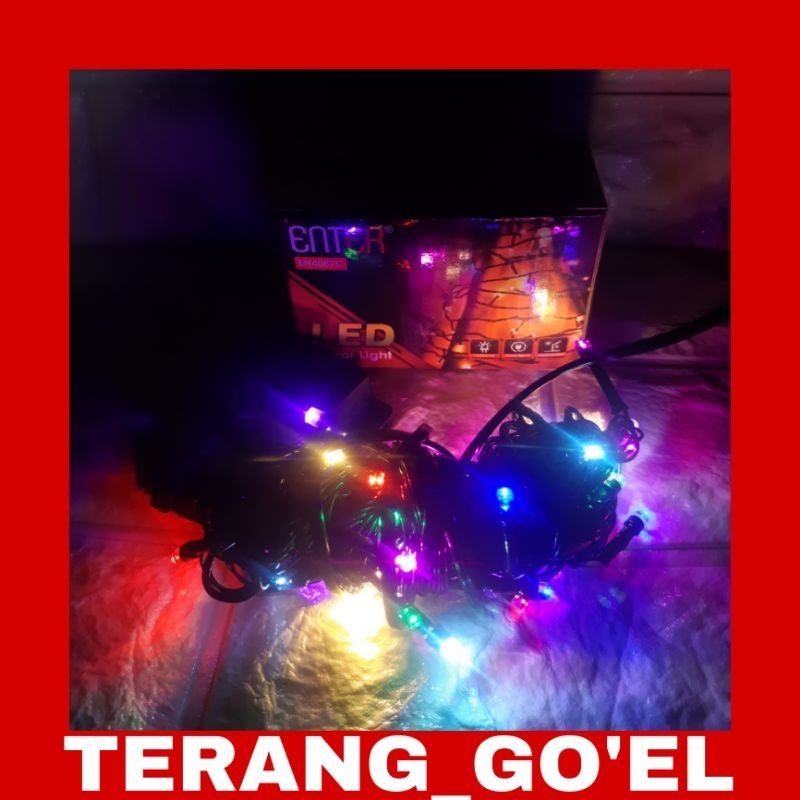 LAMPU TUMBRLER/LAMPU NATAL/LAMPU WARNA-WARNI/LAMPU HIAS DEKORASI