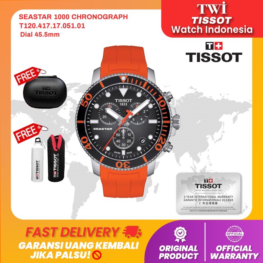 Jam Tangan Pria Tissot T120.417.17.051.01 Seastar 1000 Chronograph