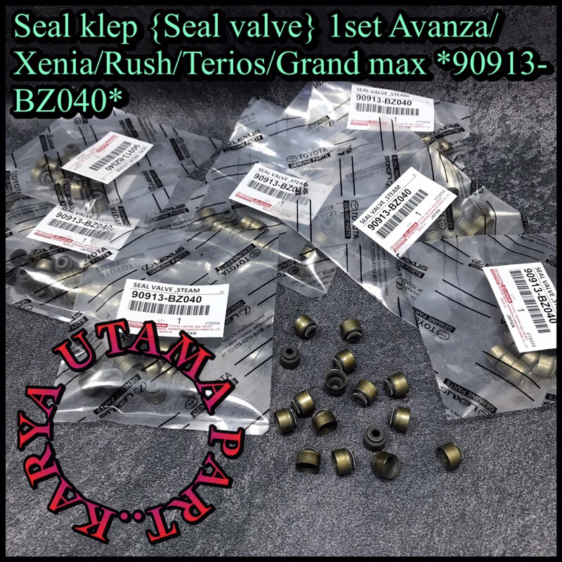 Seal klep avanza,xenia,rush,terios,grand max,luxio 16pcs/1set 90913-BZ040