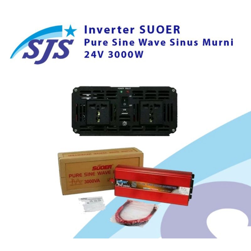 Inverter PSW Suoer 24v 3000watt FPC-3000B