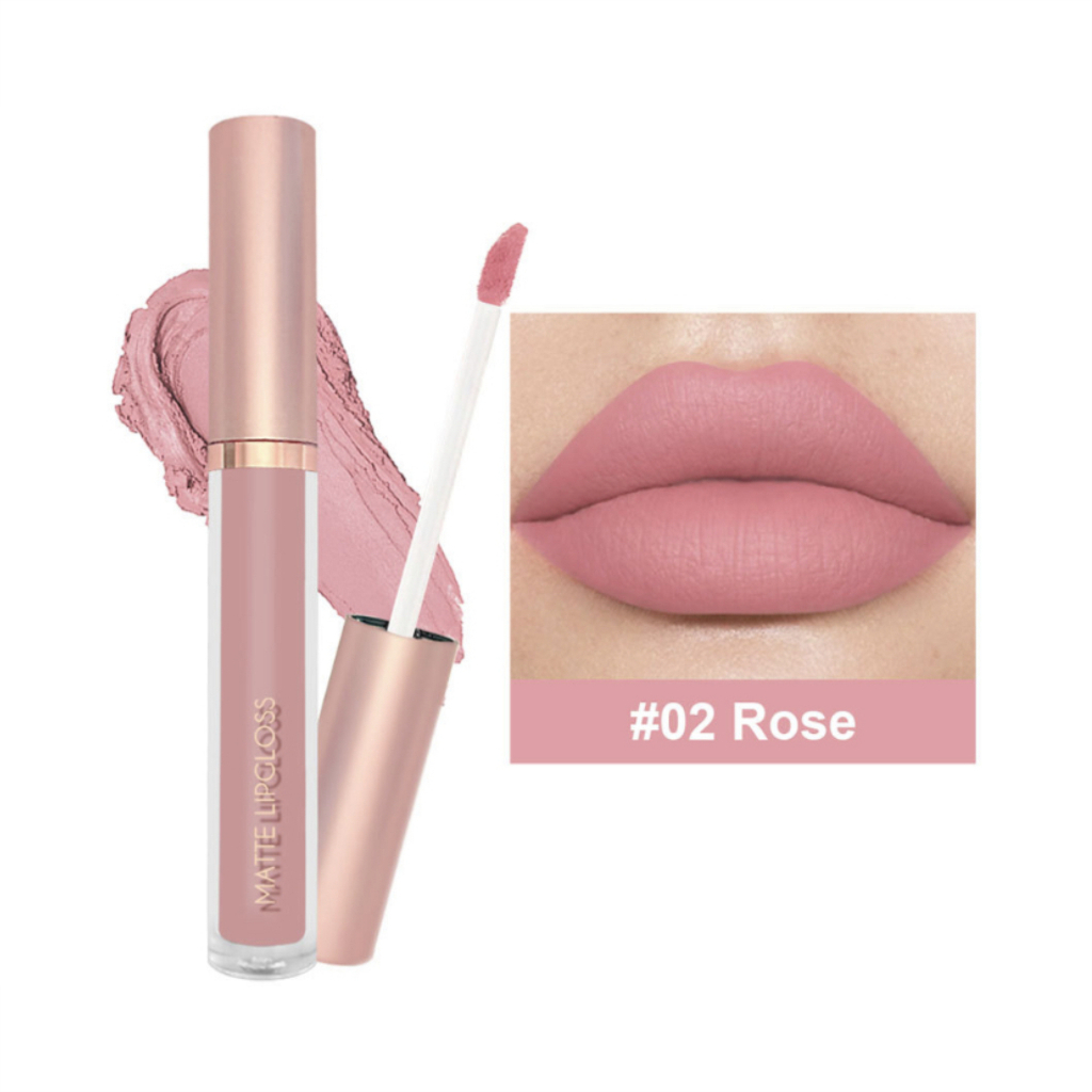 Amy's Diary Lip Cream Matte Colour Lips Nude and Bold Series 12 Warna