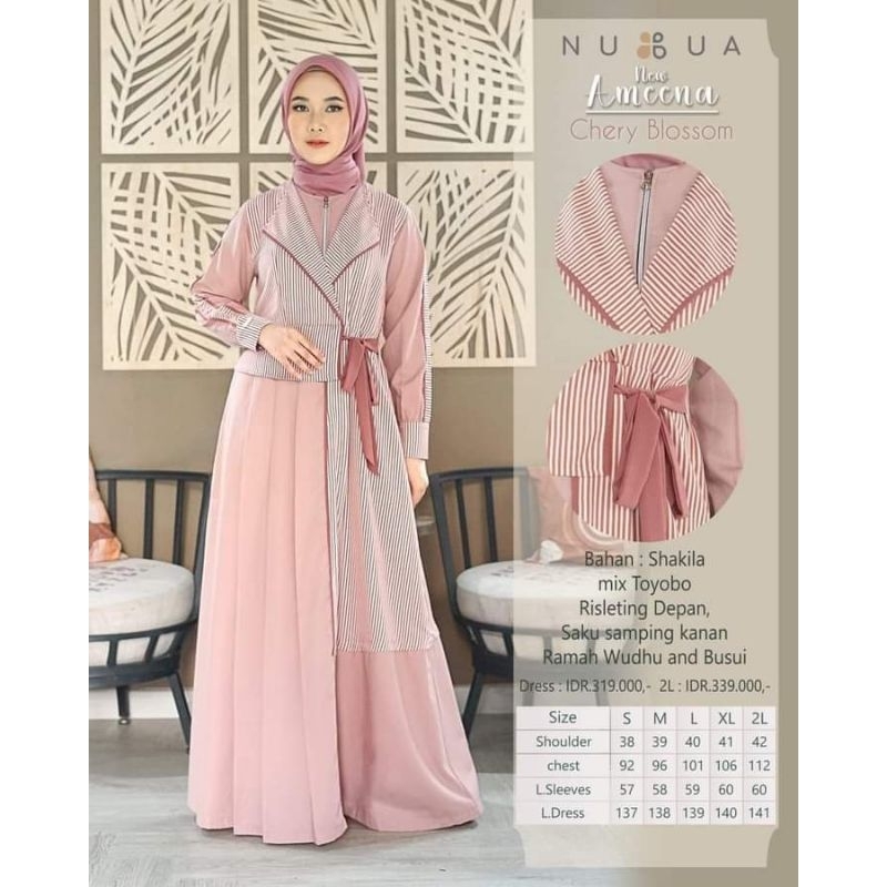 Ready Stock Ameena Dress by NUBUA