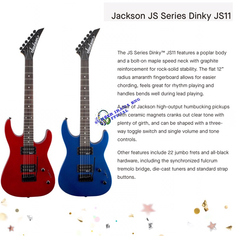 Jackson JS Series Dinky JS11 Electric Guitar