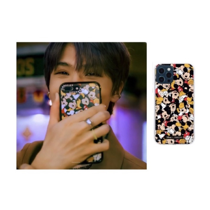 NCT Jisung mickey mouse custom phone case