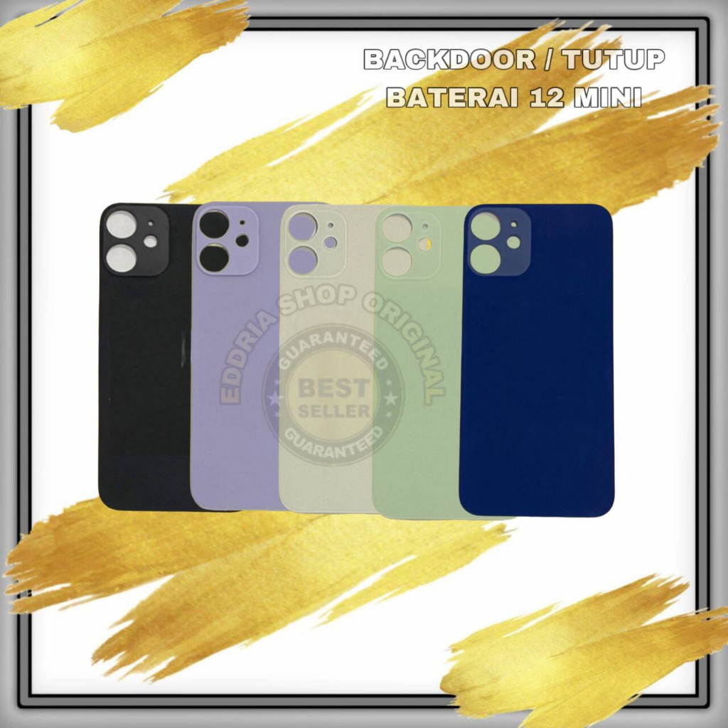 BACKDOOR TUTUP BATERAI / BACK COVER 12 MINI ORIGINAL NEW