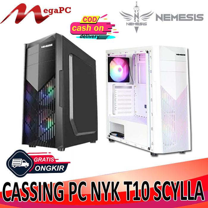 PC CASE GAMING / Cassing T10 Scylla NYK Nemesis Baru