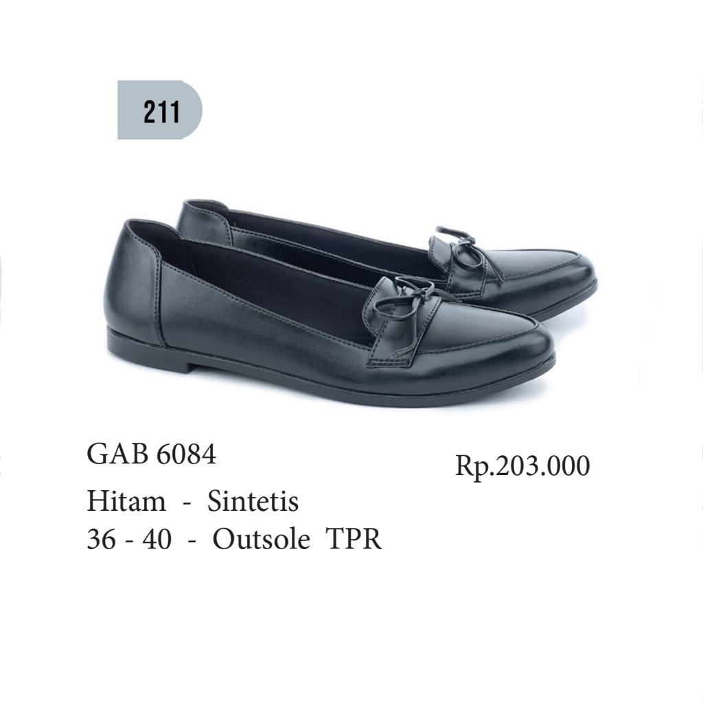 promo sepatu wanita murah,sepatu flat wanita,flat shoes murah GAB6084