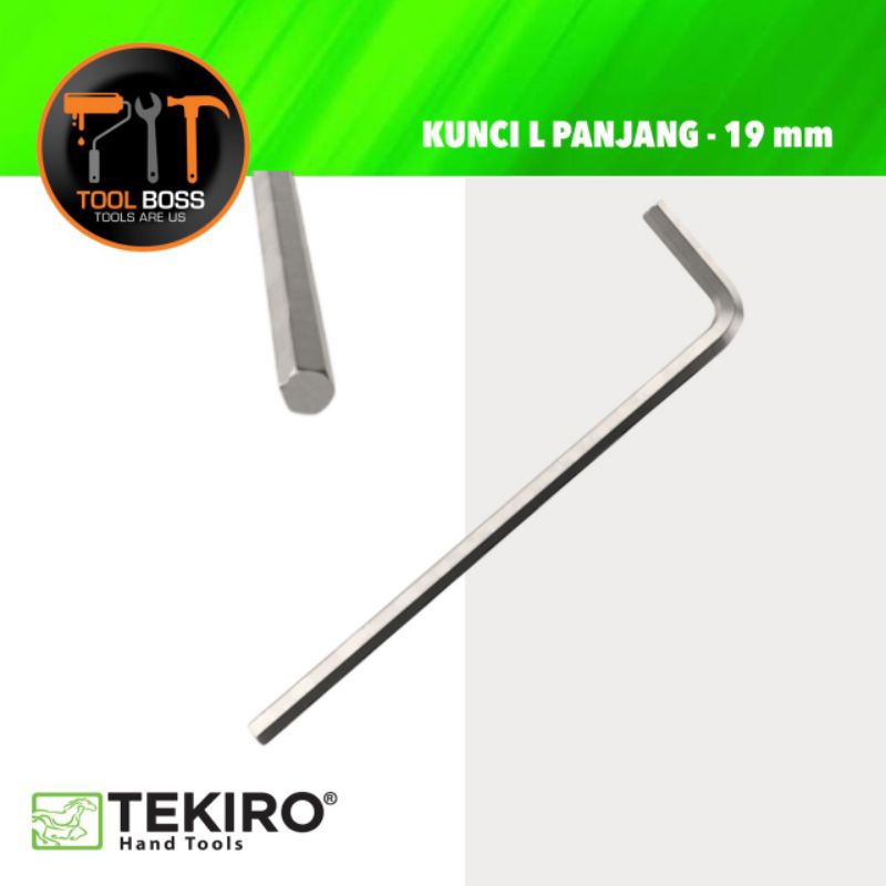 TEKIRO KUNCI L PANJANG 19 MM