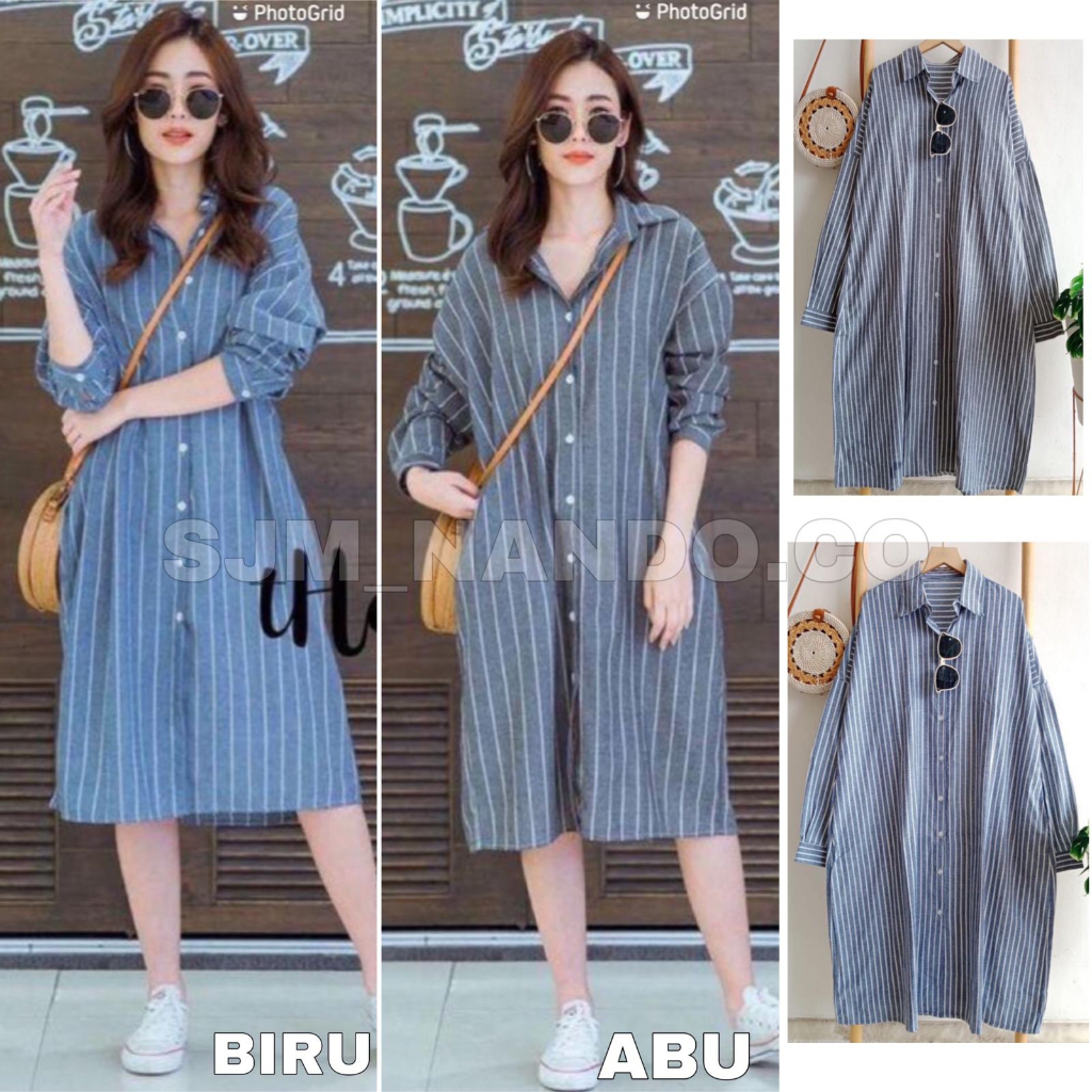 SISTER TUNIK SALUR KATUN PREMIUM IMPORT TUNIK WANITA LENGAN PANJANG