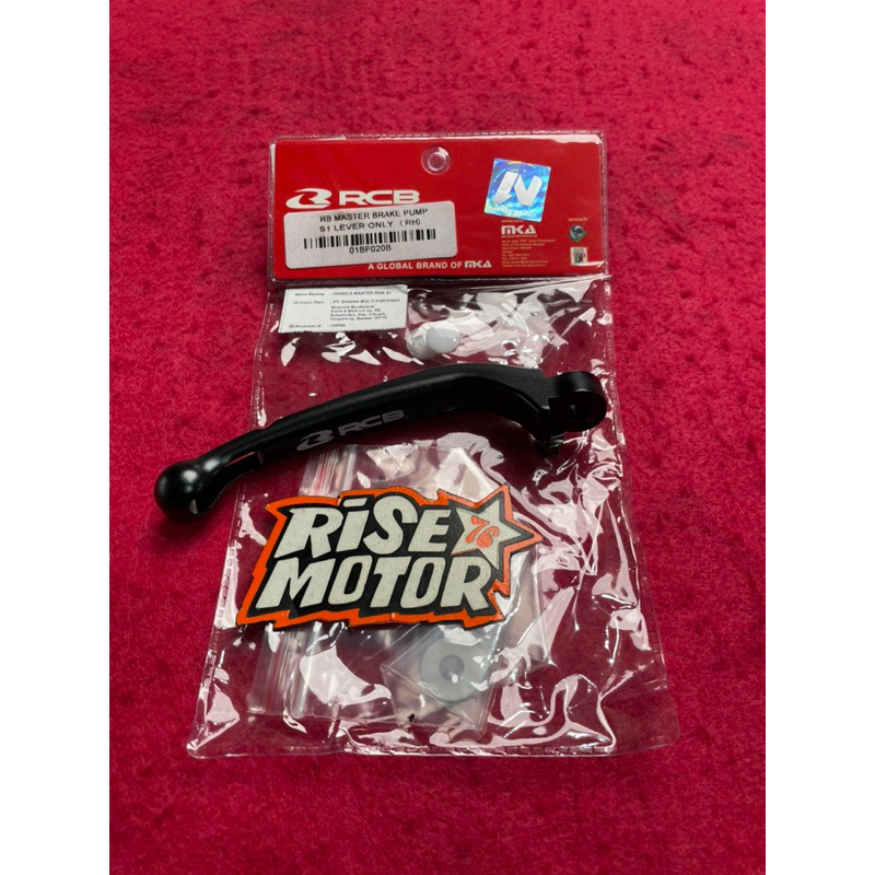 HANDLE MASTER REM RCB RACING BOY S1 HITAM KANAN