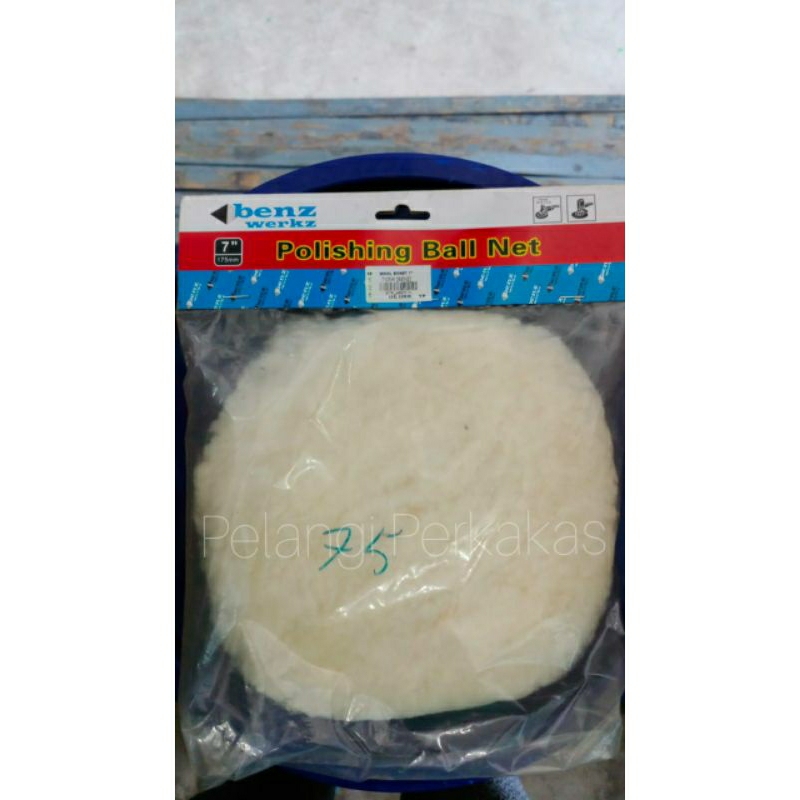 Kain Poles 7" BENZ/Polishing Wool/Wool Poles/Wool Pad 7" BENZ