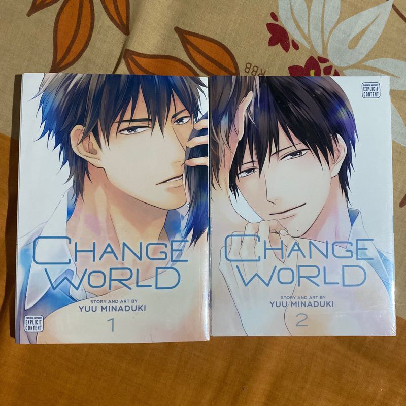 Manga bl Change World 1-2 SET english