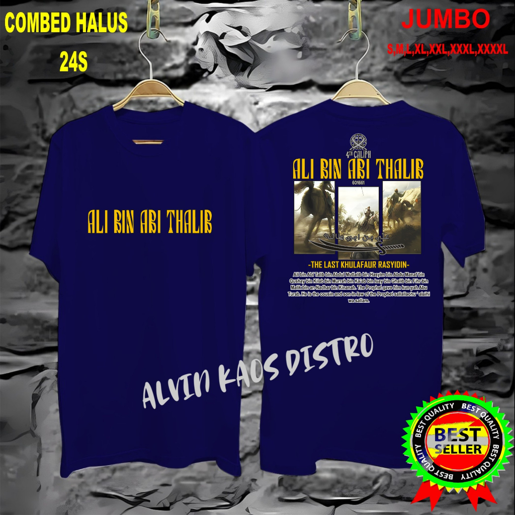 Terviral Kaos DTF db ali bin talib KAOS MURAH  Kaos Putih Hitam Kaos Terlaris No 1 Promo Diskon