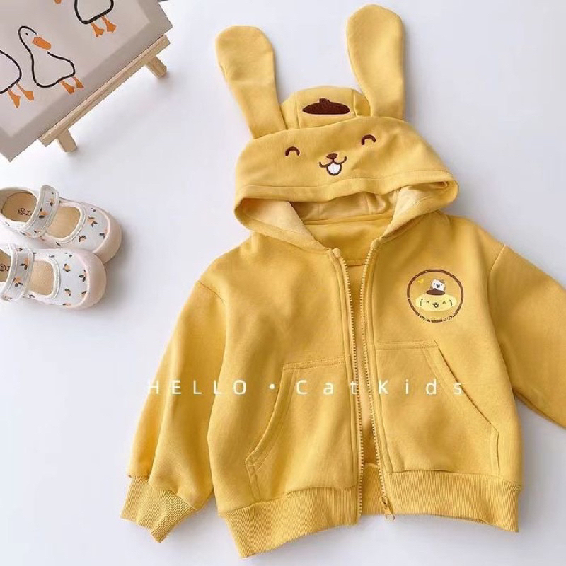 Jaket Anak Cinnamoroll Melody Kuromi pom purin