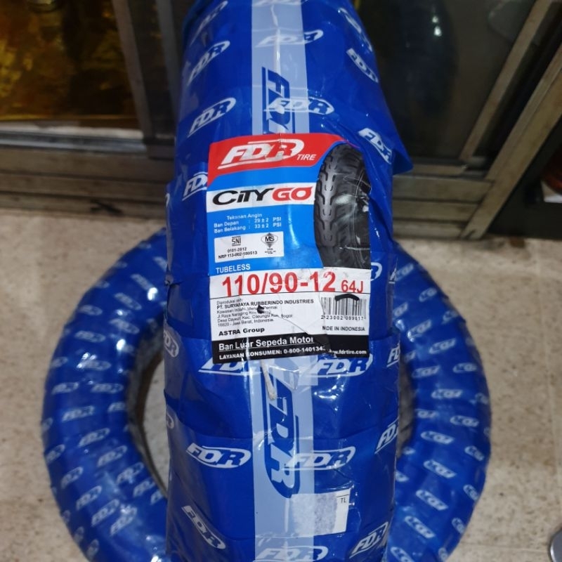Ban FDR City Go 110/90-12 Tubeless