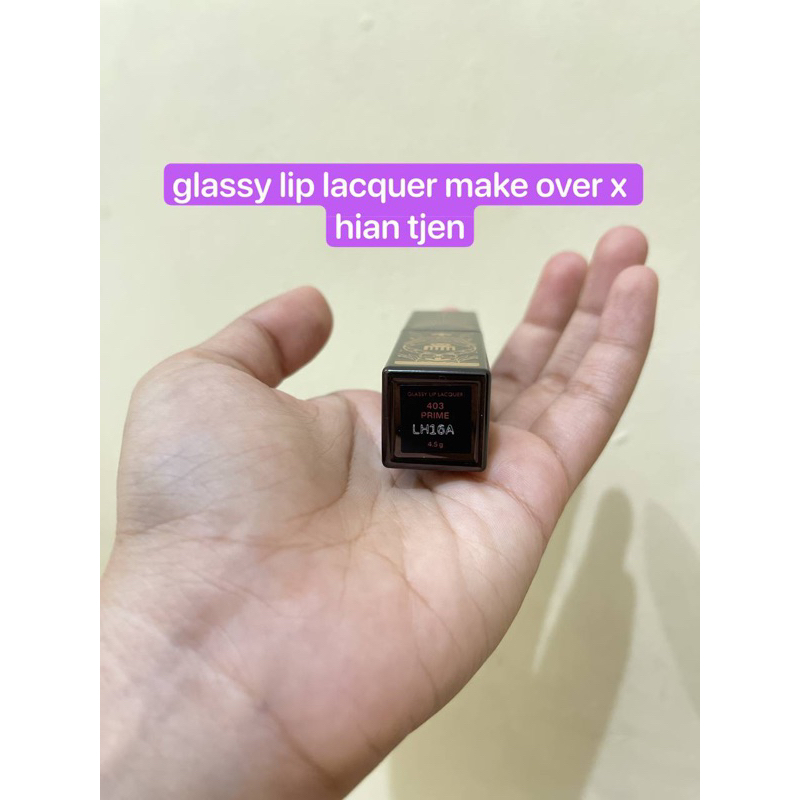 Make over Glass Lip Lacquer x Hian Tjen