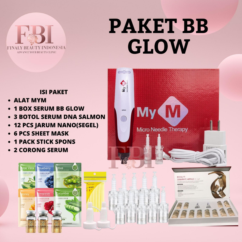 Paket BB Glow Termurah Serum Bb glow Dna Salmon