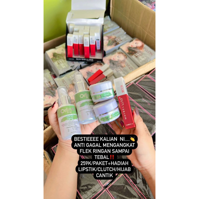 paket flek orlin beauty/flek orlin/mencerahkan