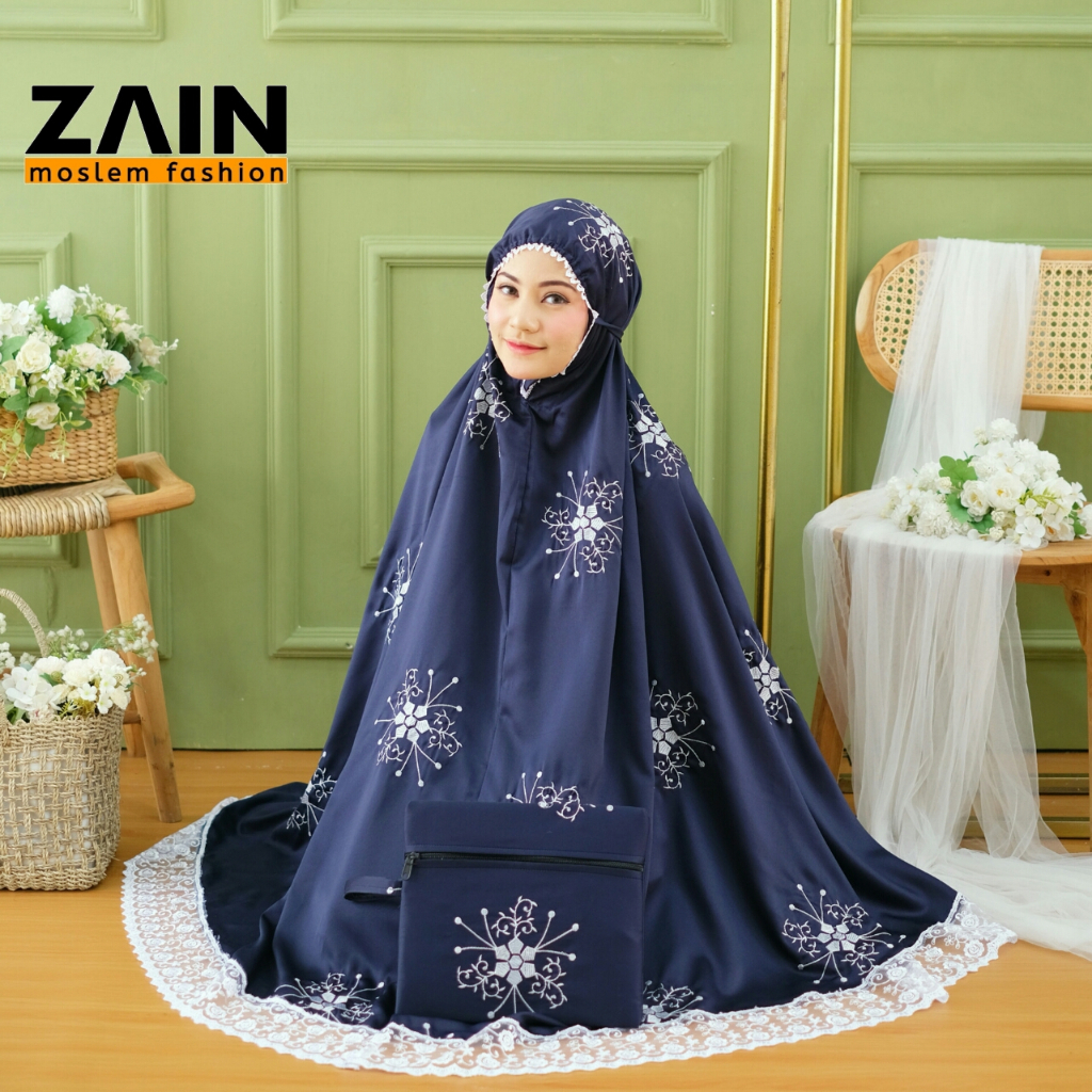 ZAIN - Muken Dewasa Katun Bordir Starla Cantik Mewah